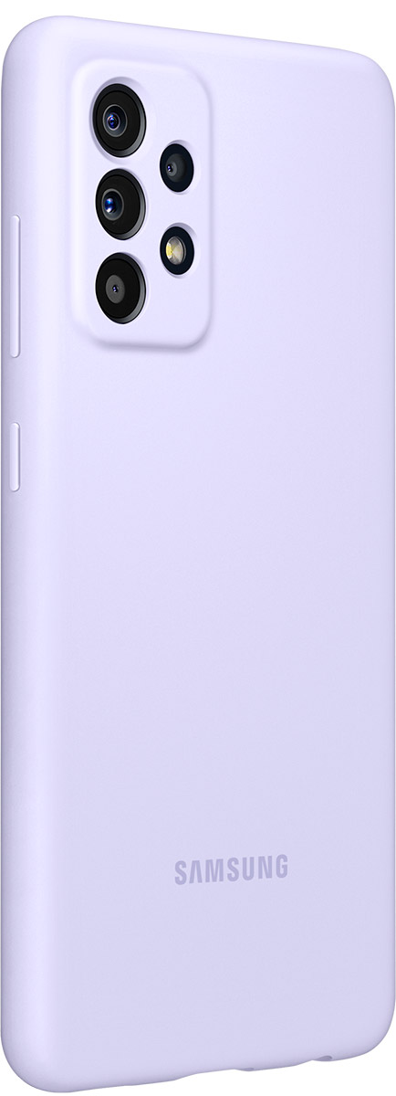 Чехол Samsung Silicone Cover для Galaxy A52 Purple (EF-PA525TVEGRU)