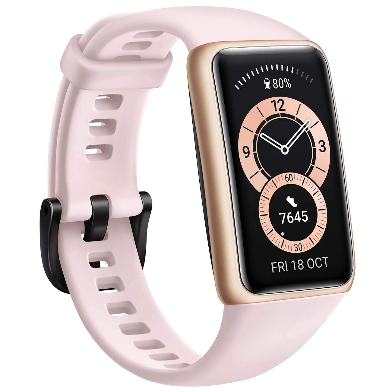 Смарт браслет Huawei Band 6 Sakura Pink (FRA-B19) - отзывы покупателей на  маркетплейсе Мегамаркет | Артикул: 100028103562