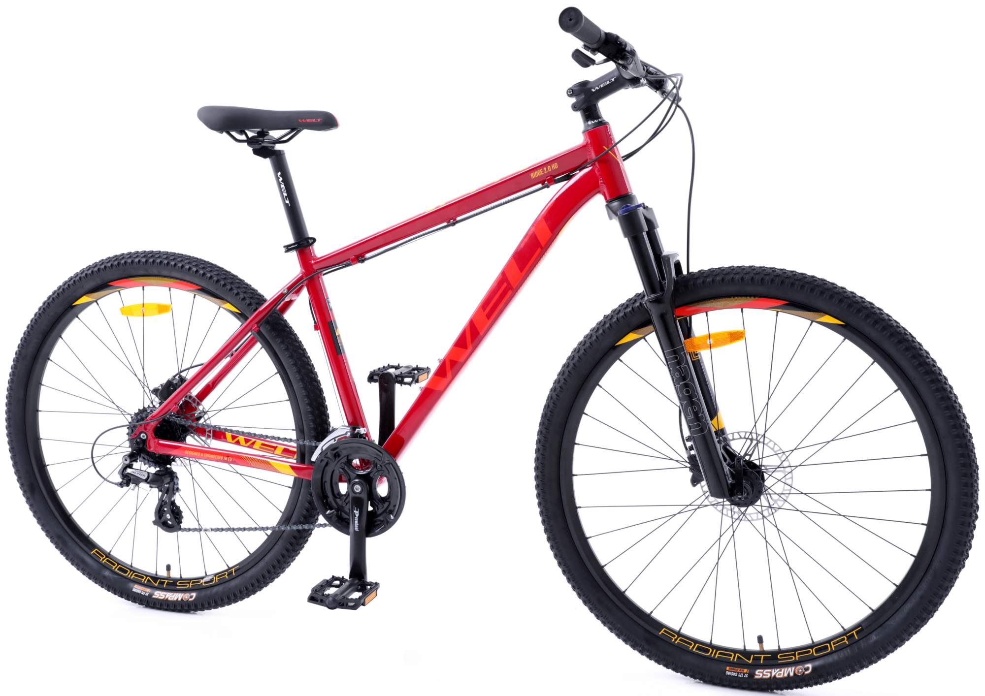 Men's 1080X11 (Ghost Pepper/Velocity Red) – Brainsport