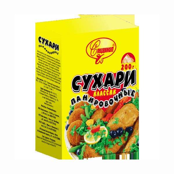 Сухари панировочные СМАК 101 оптом. Цена: 46 руб.