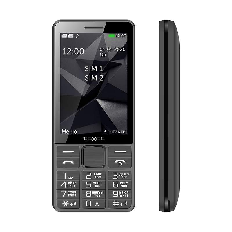 Мобильный телефон teXet TM-D324 Gr, купить в Москве, цены в интернет-магазинах на Мегамаркет