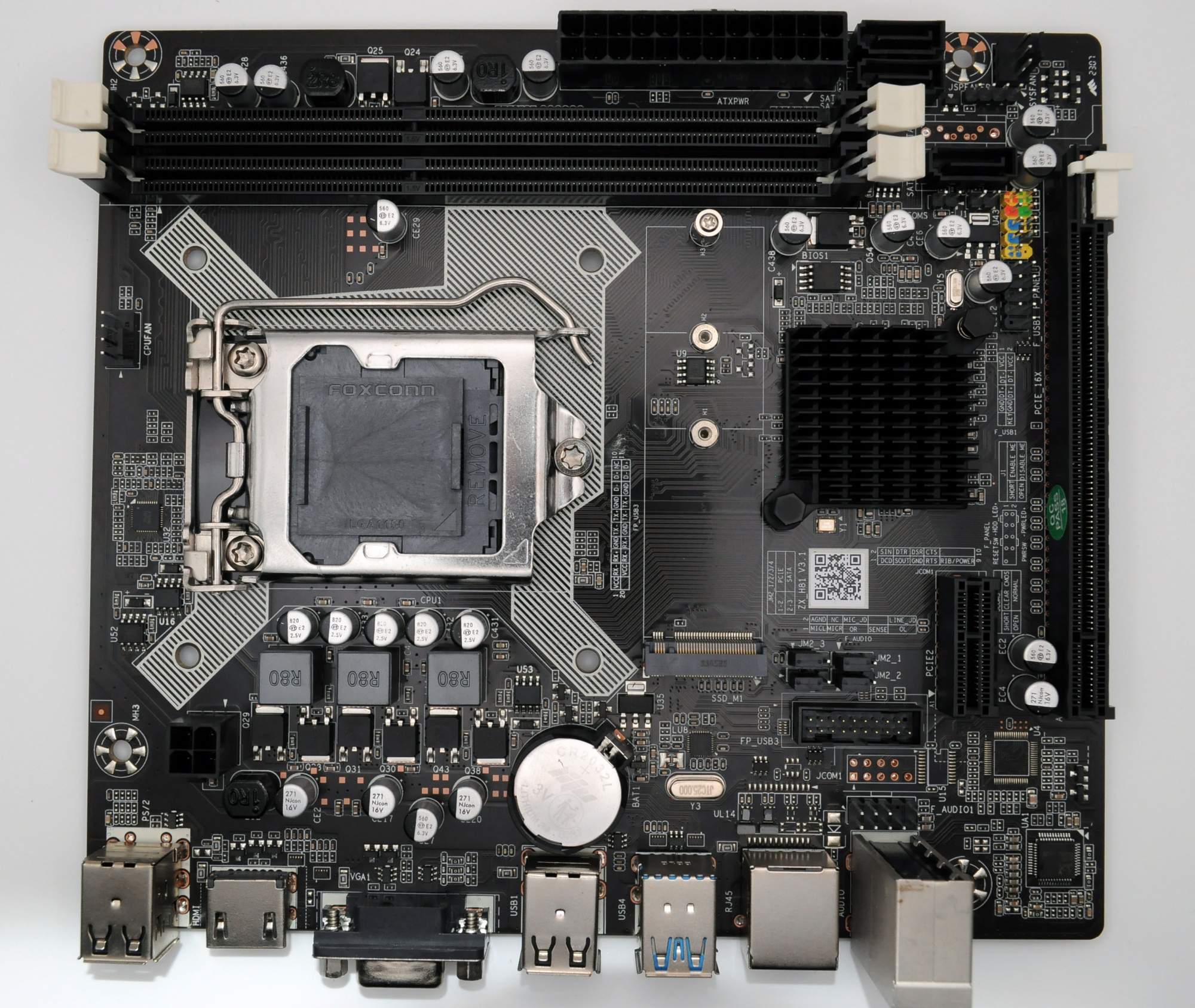 なせ Материнская плата Winnfox ZX-H81 B85 (H812023040015), купить в