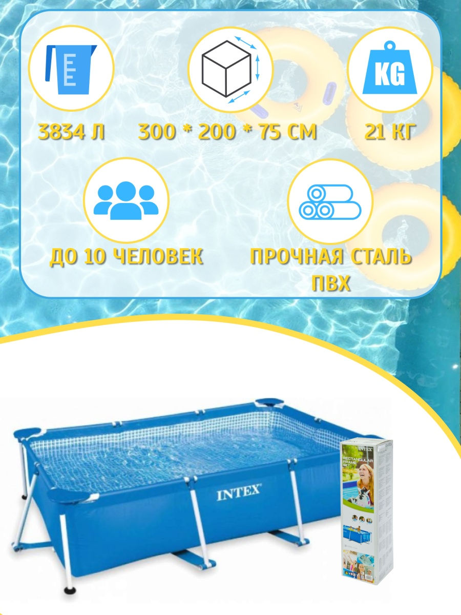 Бассейн каркасный intex rectangular frame 28272. Intex rectangular frame 28272. каркасный бассейн rectangular frame 220х150х60 см.. intex rectangular frame 28272 заглушки. каркасный бассейн intex rectangular frame 260х160х65 отзывы.