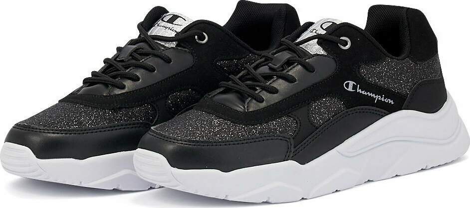 Кроссовки женские Champion Legacy Sport Inspired Low Cut Shoe Cls черные 36 EU