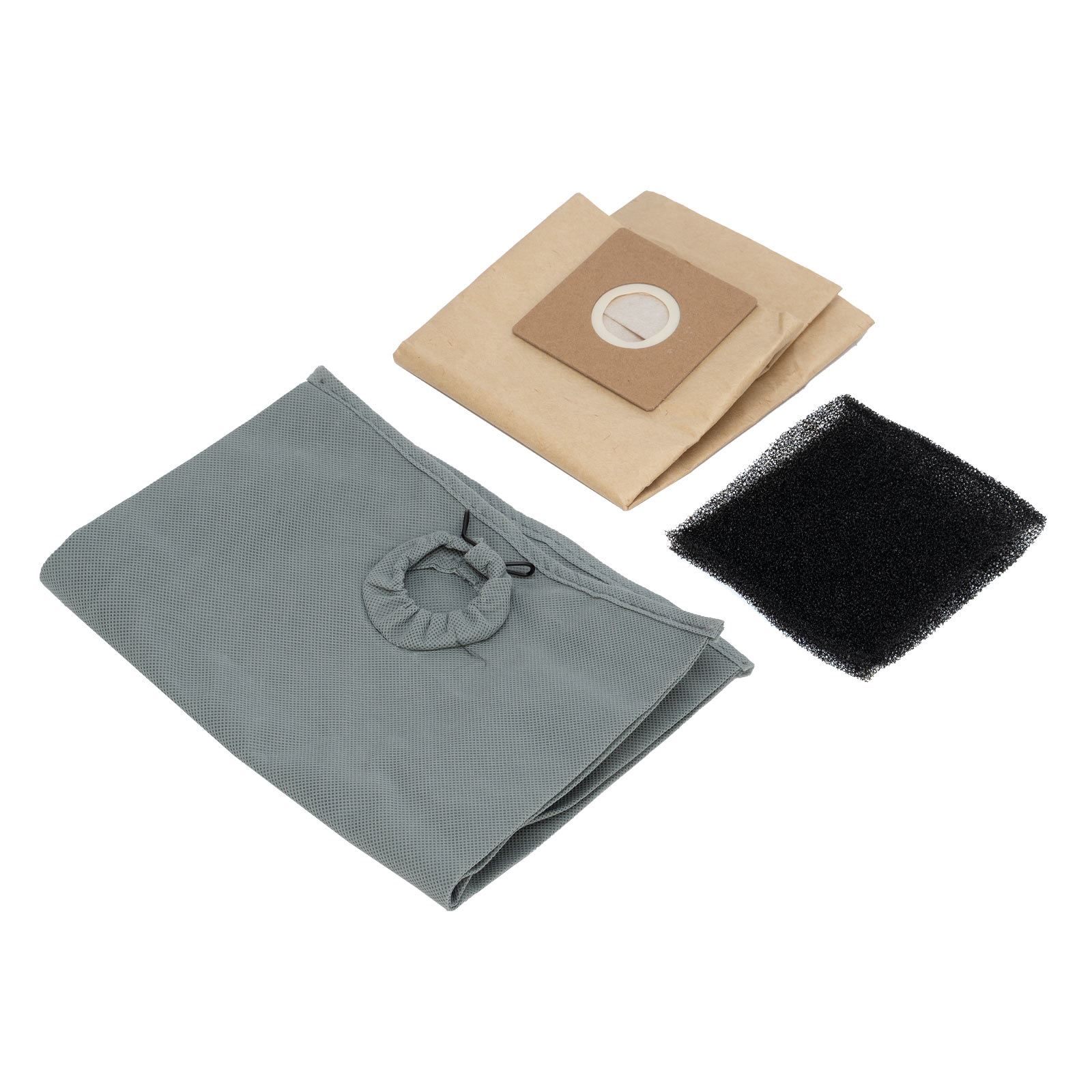 Пылесос строительный DENZEL SVC15, 1200 Вт, бак 15 л, шланг 2 м (28201 ...