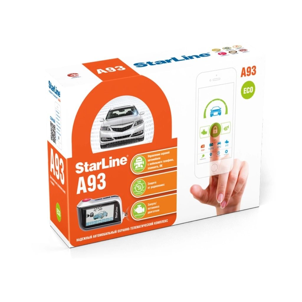 Купить автосигнализация StarLine A93 ECO, цены на Мегамаркет | Артикул ...