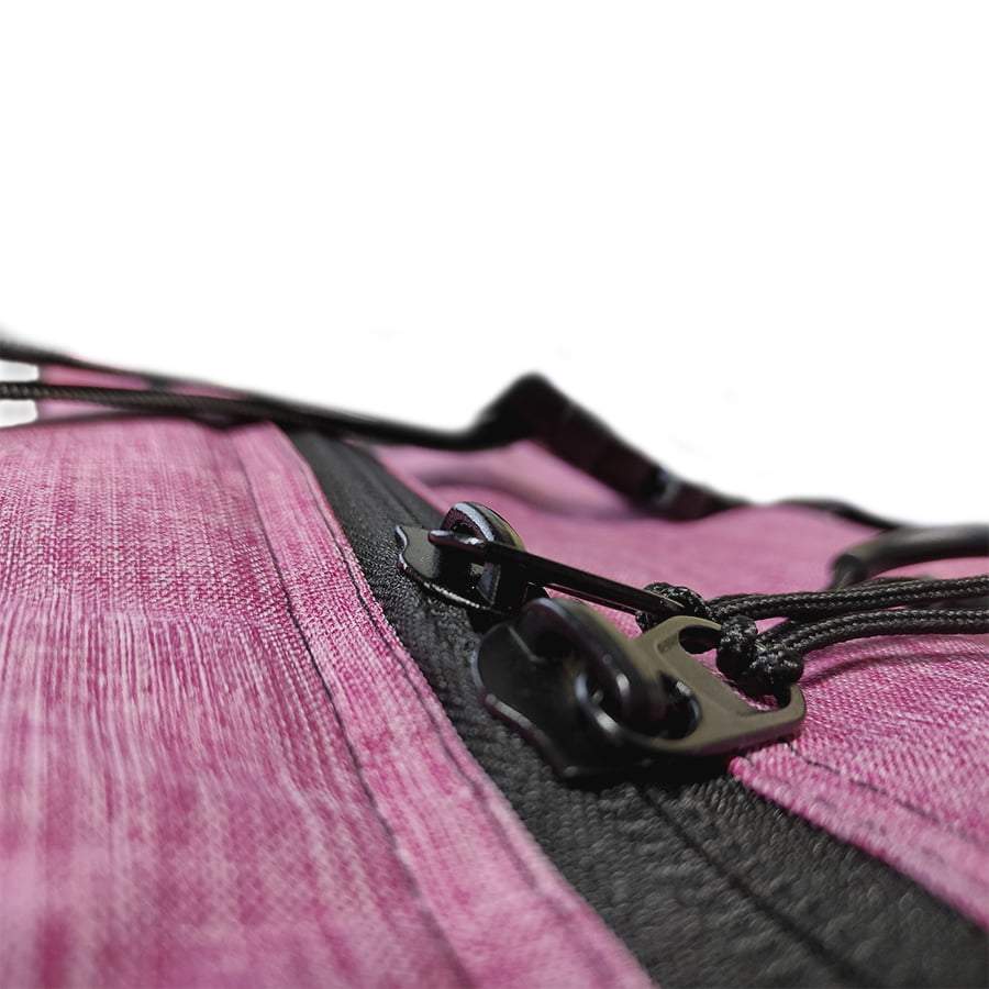 Чехол для лыж PROTECT,165-185х21х12 см, розовый, черная стропа (999-010)