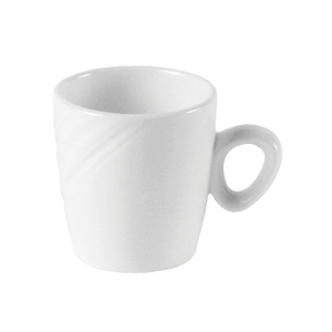 Чашка Steelite кофейная «Органикс», 0,085 л., 6 см., белый, фарфор, 9002 C653