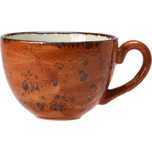 Чашка Steelite чайная «Крафт», 0,225 л., 9 см., красный, фарфор, 11330189