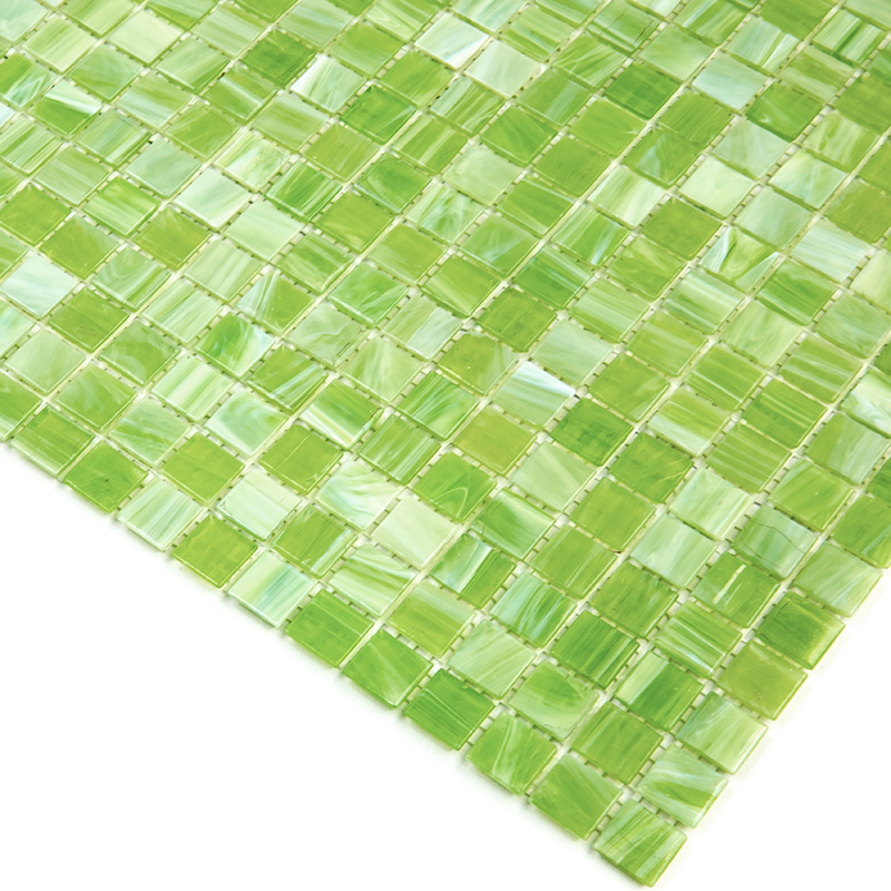 Мозаичная плитка Alma Mono Color MN139 зеленый