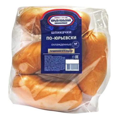 Шпикачки-мини Юрьев-Польский мясокомбинат охлажденные +-800 г