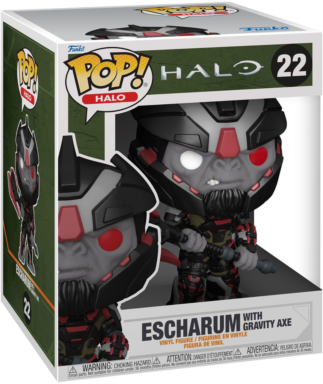 Отзывы о фигурка Funko POP! Games Halo Infinite Escharum With Gravity Axe  6