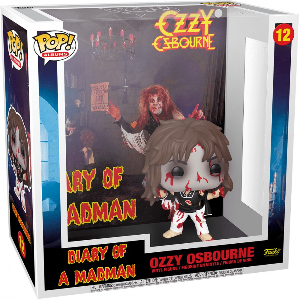 Фигурка Funko POP! Albums Ozzy Osbourne Diary of a Madman 56723 – купить в  Москве, цены в интернет-магазинах на Мегамаркет