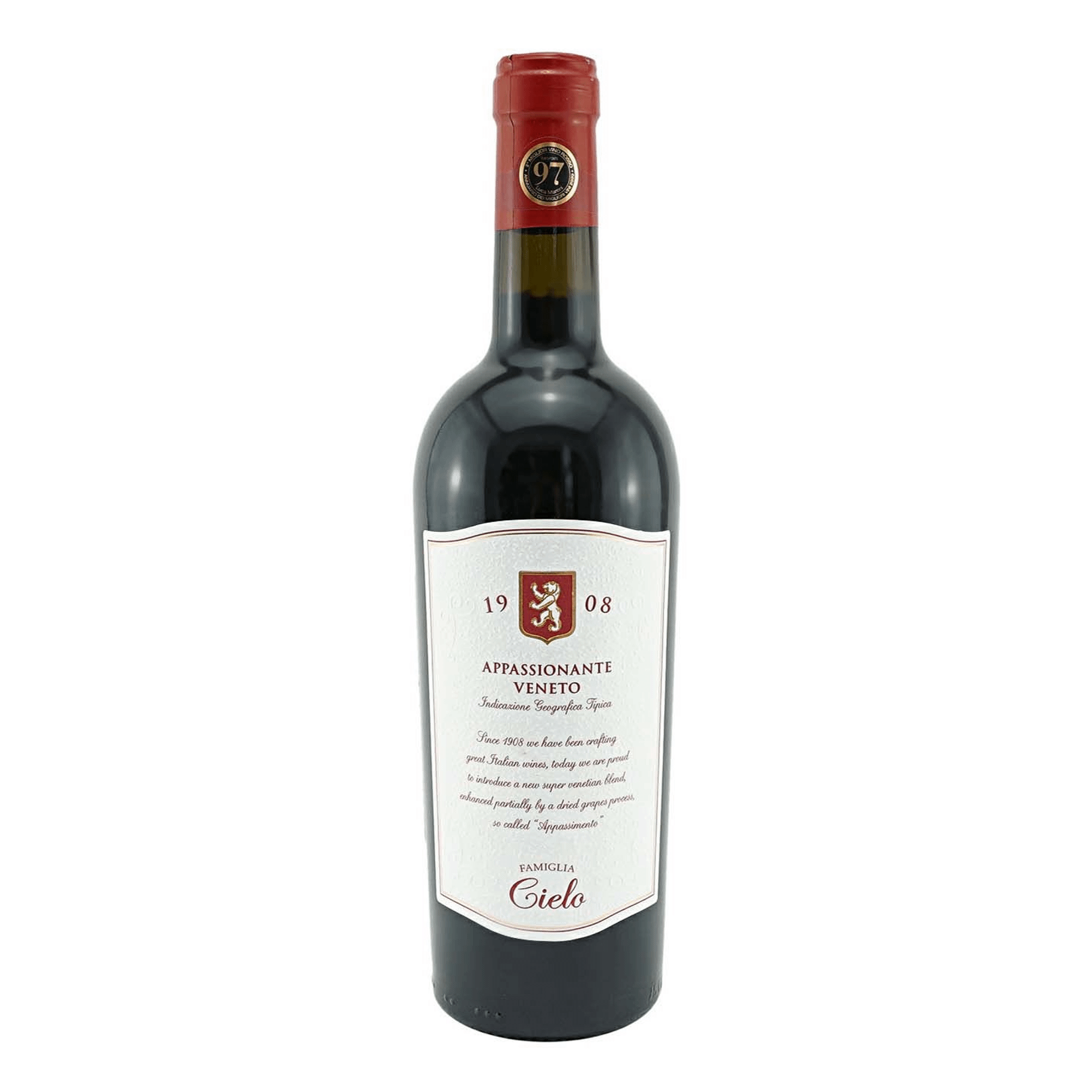 Вино 14 градусов. Вино фамилия. Вино famiglia cielo appassionatamente Rosso , 2016, 0.75 л.