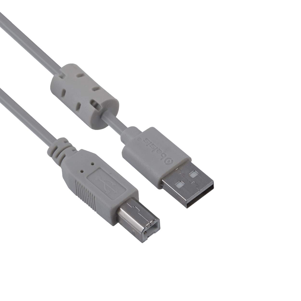 Кабель Belsis USB A-USB B, M-M 3м Grey (bW1412), купить в Москве, цены в интернет-магазинах на Мегамаркет