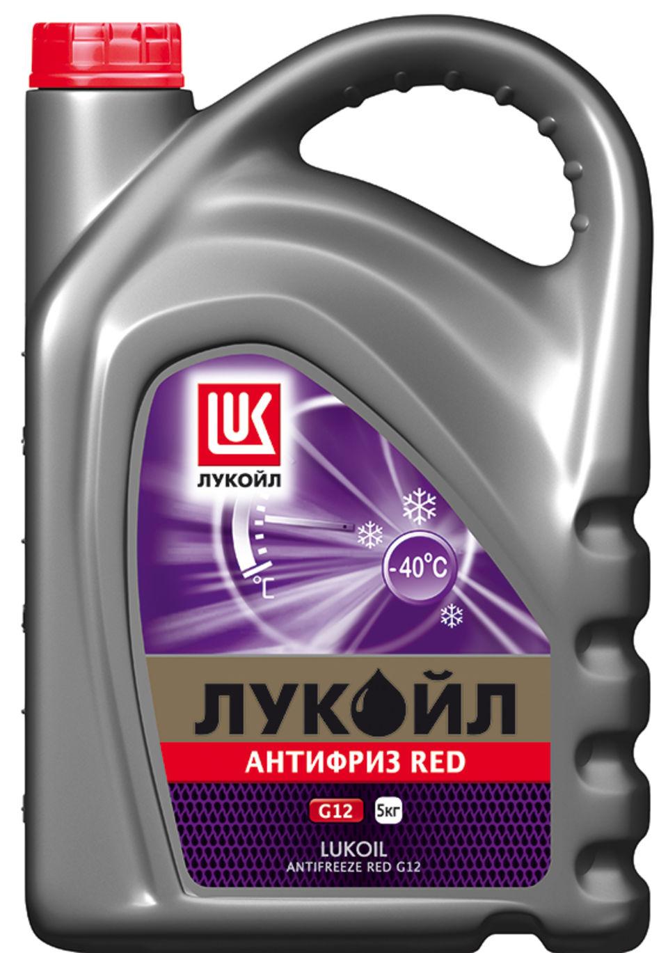 Антифриз LUKOIL 227391 G12, красный - купить в Москве, цены на Мегамаркет | 100055519898