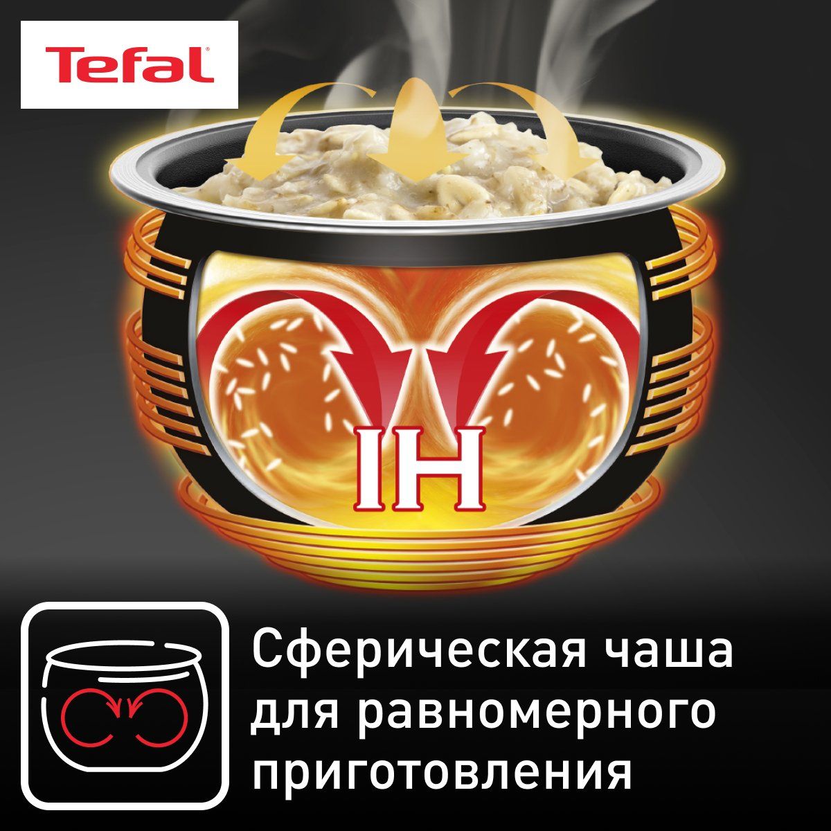 Индукционная мультиварка Tefal Expert Cook RK802B32 - отзывы покупателей на  маркетплейсе Мегамаркет | Артикул: 100025945313