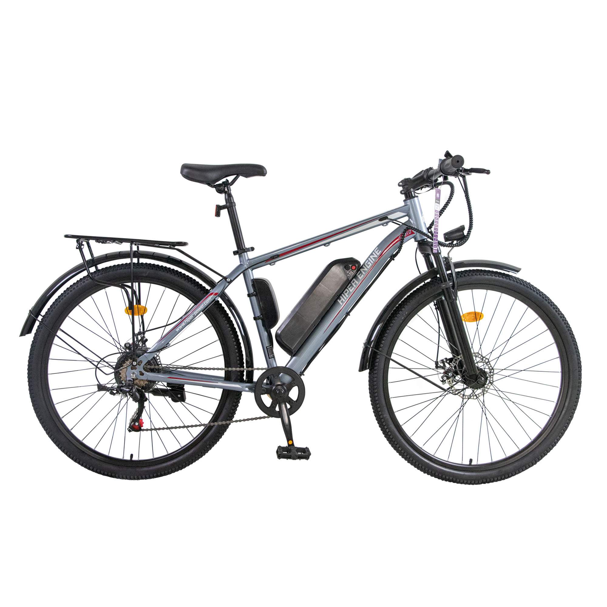 Электровелосипед Hiper Engine Mtb S1 Space Gray - купить в KNR24.RU, цена на Мегамаркет