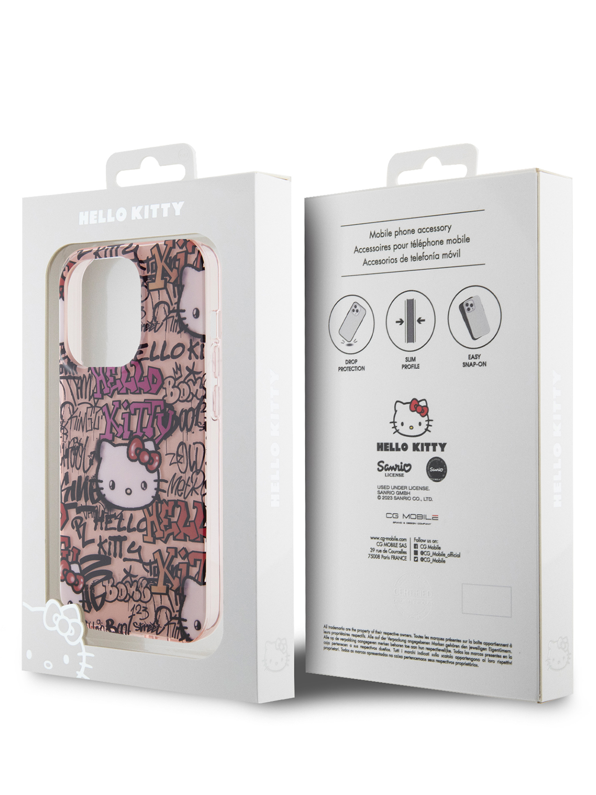 Чехол Hello Kitty для iPhone 14 Pro Max ударопрочный с принтом Graffiti  Tags розовый, купить в Москве, цены в интернет-магазинах на Мегамаркет