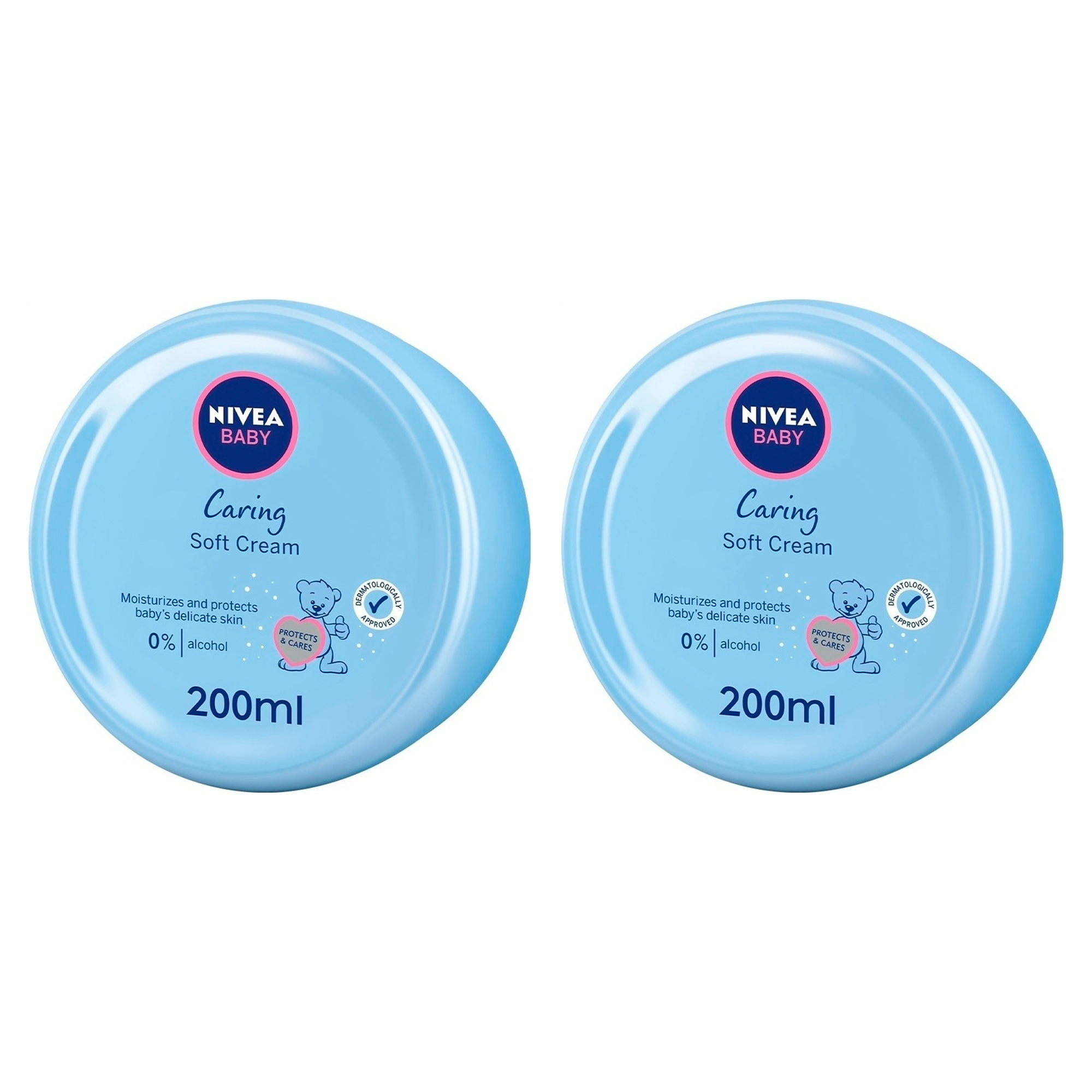 Увлажняющий <b>крем</b> <b>Nivea</b> мягкий BABY,200 мл,2 шт № 1. Фотография Увлажняющий <b>крем</b>...