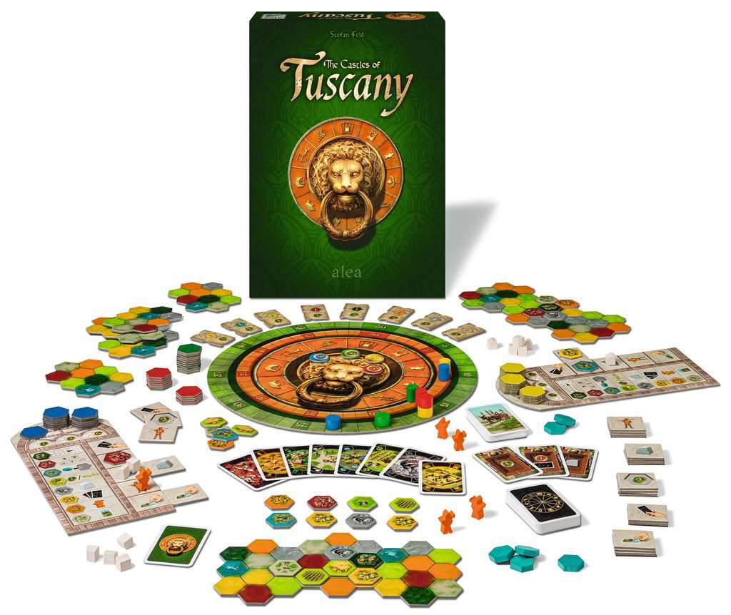 Настольная игра Ravensburger The castles of Tuscany Замки Тосканы - купить  в Игротайм, цена на Мегамаркет