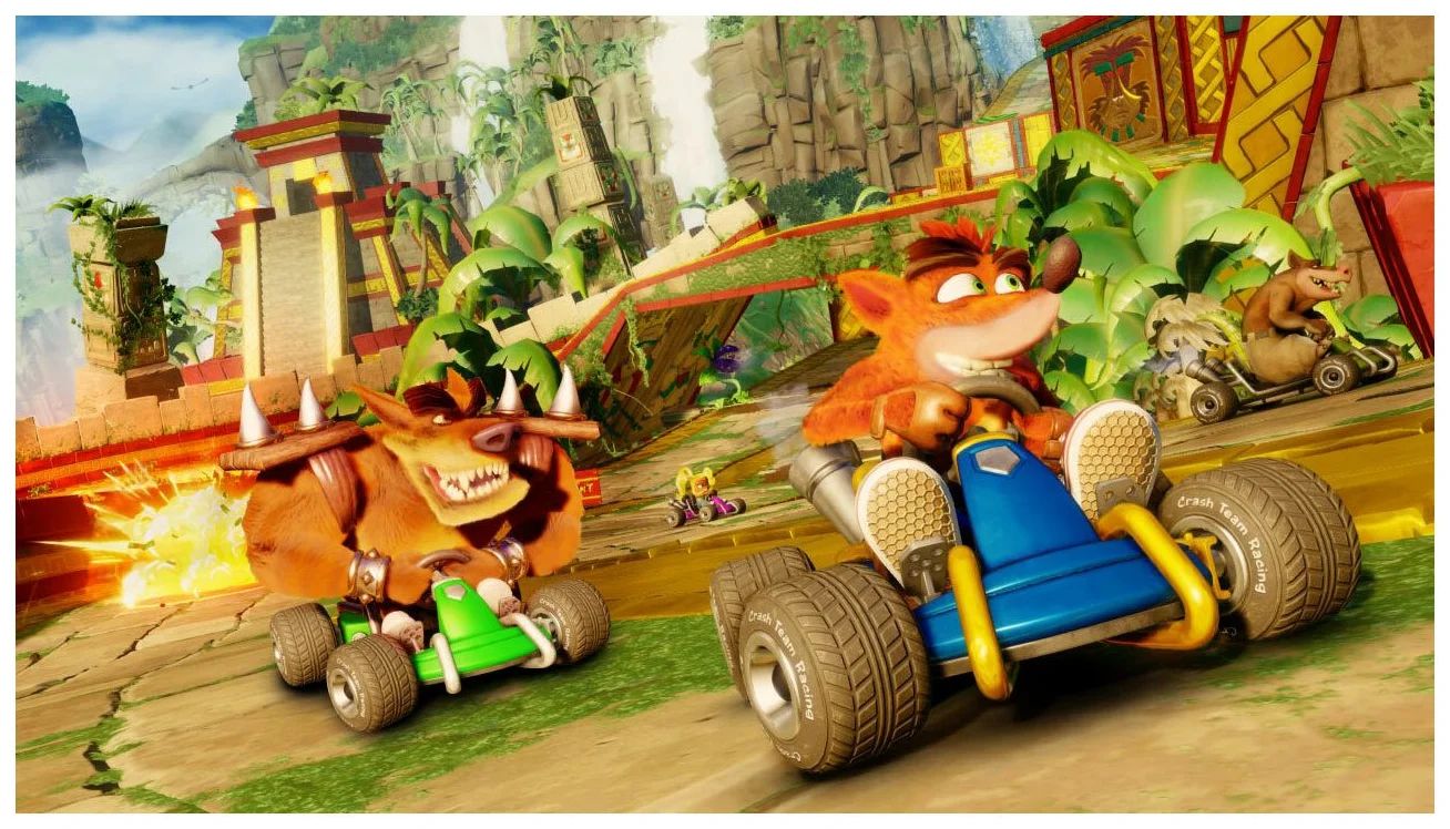 Игра Crash Team Racing: Nitro-Fueled (PS4) - отзывы покупателей на  маркетплейсе Мегамаркет | Артикул: 100047347719