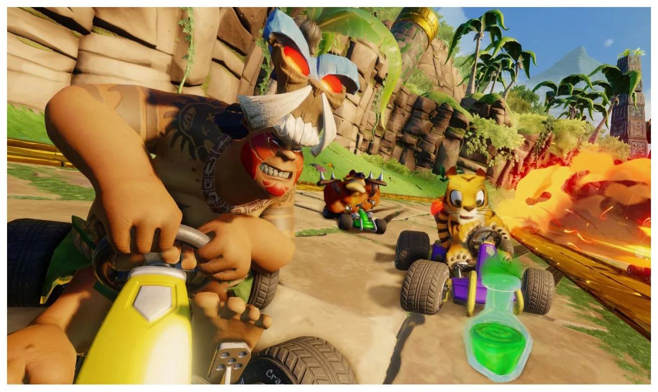 Игра Crash Team Racing: Nitro-Fueled (PS4) - отзывы покупателей на  маркетплейсе Мегамаркет | Артикул: 100047347719