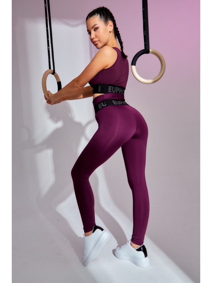 Спортивные леггинсы женские Euphoria Classic Pro фиолетовые XS
