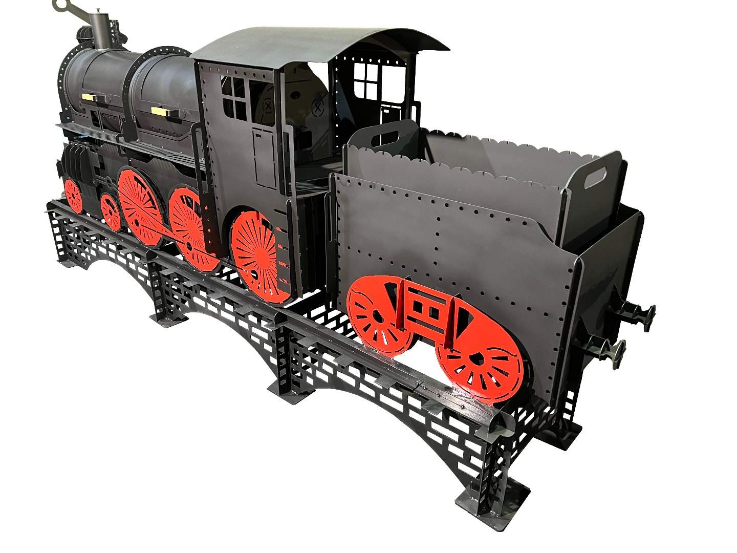 красный паровозик