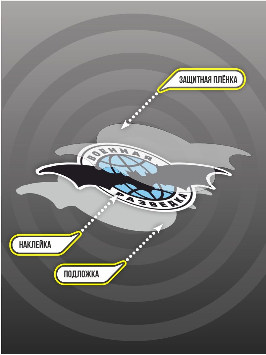 Купить наклейка Наклейки за Копейки Военная разведка Летучая мышь Шеврон  20х10см, цены на Мегамаркет | Артикул: 600013252787