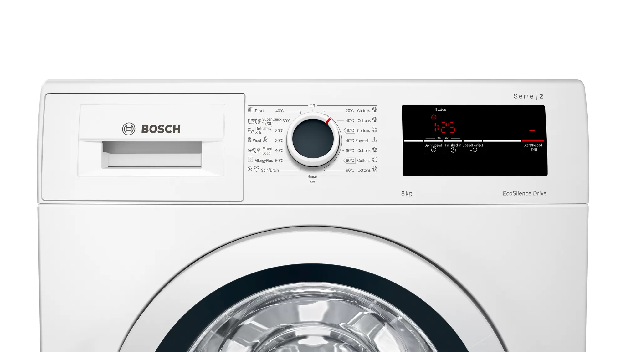 Стиральная машина Bosch WAJ-20180ME белый - отзывы покупателей на  маркетплейсе Мегамаркет | Артикул: 600008468838