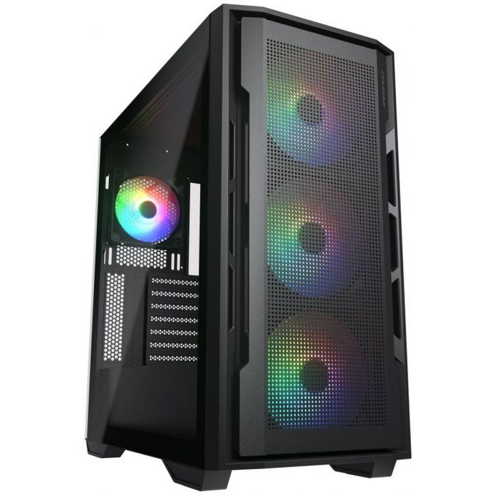 Корпус Cougar Uniface X RGB Black, купить в Москве, цены в интернет-магазинах на Мегамаркет