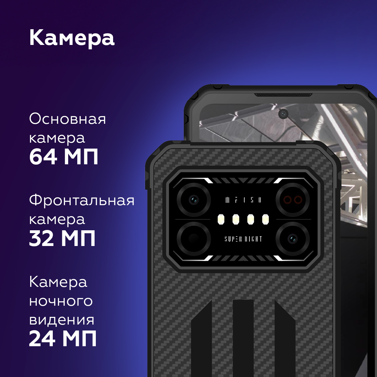 Смартфон IIIF150 Air1 Ultra X 8/256GB Carbon Black (86201533) - купить в  АЛЕВИТ, цена на Мегамаркет