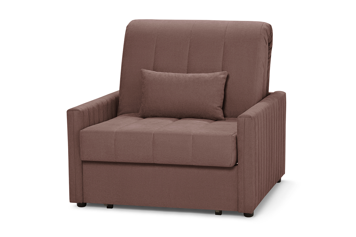 Кресло-кровать dreamart Бремен 80431135, шоколадный/серый/коричневый