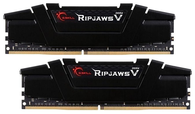 Оперативная память G.Skill Ripjaws V (F4-3600C16D-16GVKC) DDR4 2x8Gb 3600MHz, купить в Москве, цены в интернет-магазинах на Мегамаркет