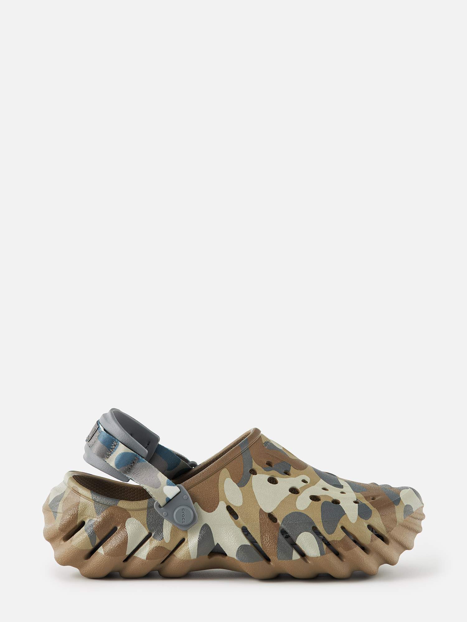 Сабо мужские Crocs Camo Redux Clog 209134 серые 41-42 EU - купить в Мегамаркет Москва Томилино, цена на Мегамаркет