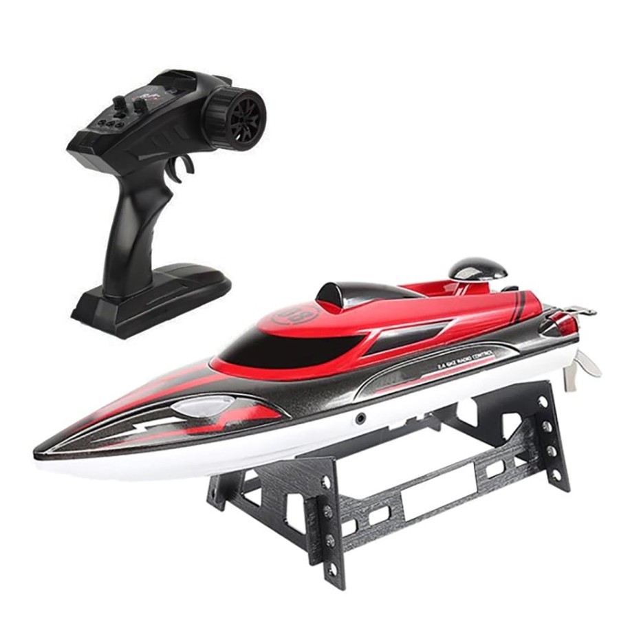 Радиоуправляемый катер CS Toys Red SpeedBoat, 36 см, 25 км/ч, 2.4G HJ808-A1 – купить в Москве, цены в интернет-магазинах на Мегамаркет