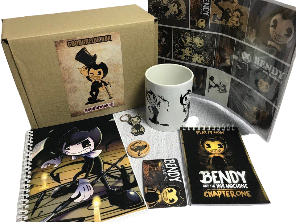 Книга бенди и чернильная машина. Фигурки PHATMOJO Bendy and the Ink Machine - btim6700. Бокс БЕНДИ И чернильная машина. Сувениры БЕНДИ И чернильная машина. Подарочный бокс БЕНДИ И чернильная машина.