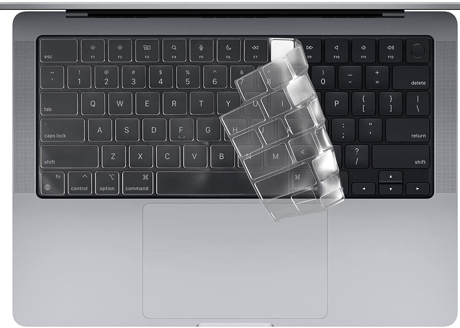 Накладка на клавиатуру iBlas Keyboard Protector для MacBook Pro 14" 2021 (US) (Clear)