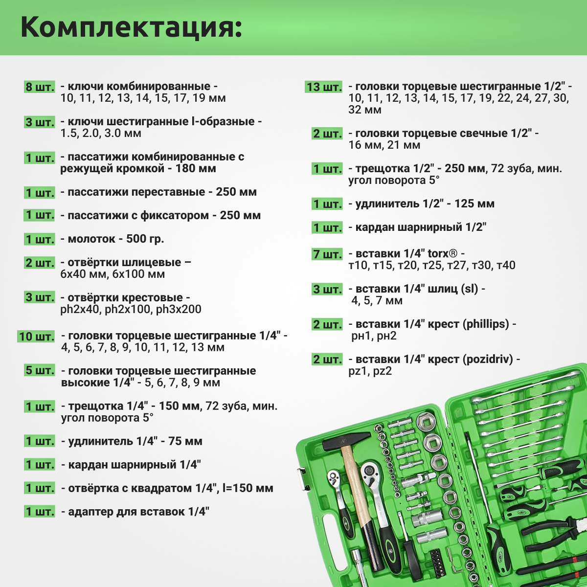 Набор инструментов для автомобиля АТ 72 предметов – купить в Москве, цены в  интернет-магазинах на Мегамаркет