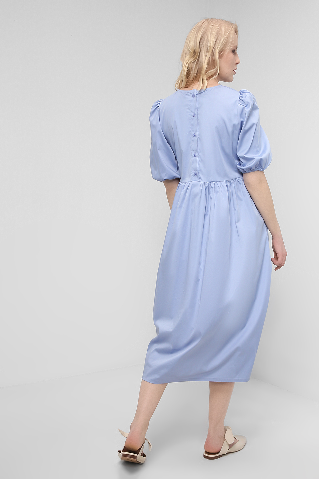 Платье женское SABRINA SCALA SS22015247 голубое XL