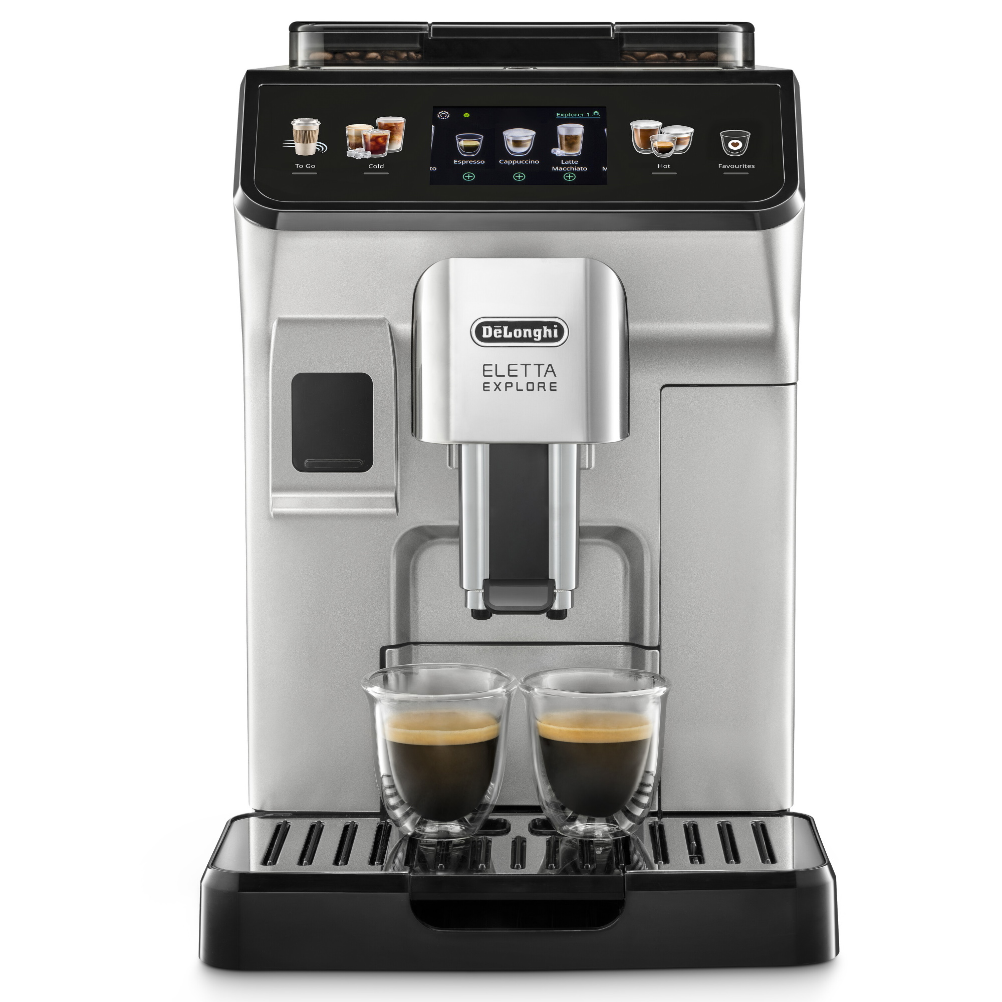  автоматическая Delonghi ECAM450.55.S серый,   .