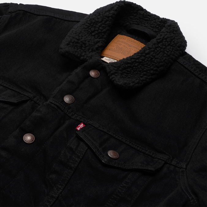 Джинсовая куртка мужская Levi's 16365 черная S