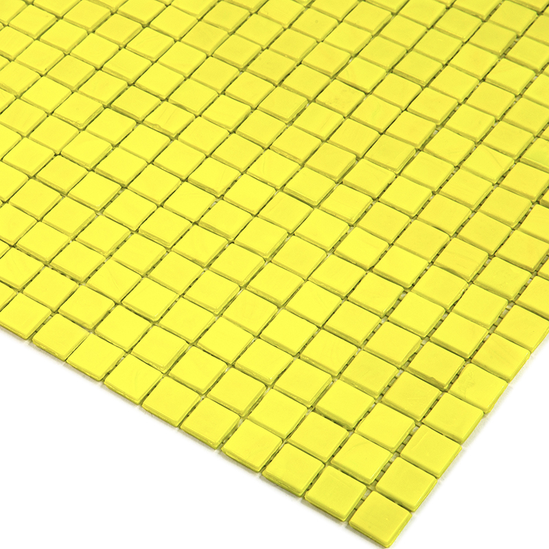 Мозаичная плитка Alma Mono Color NE97 желтый