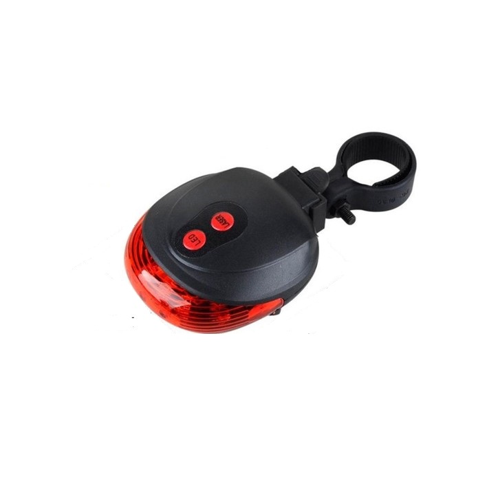 Фонарь-лазер велосипедный \"Мастер К\", 2 ААА, 4 режима, 7 х 3.5 х 7.5 см ...