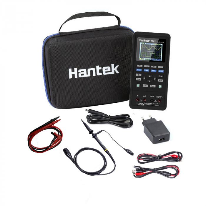 Осциллограф Rocknparts портативный Hantek 2С42, 2 канала, 40 МГц, цифровой мультиметр – купить в Москве, цены в интернет-магазинах на Мегамаркет
