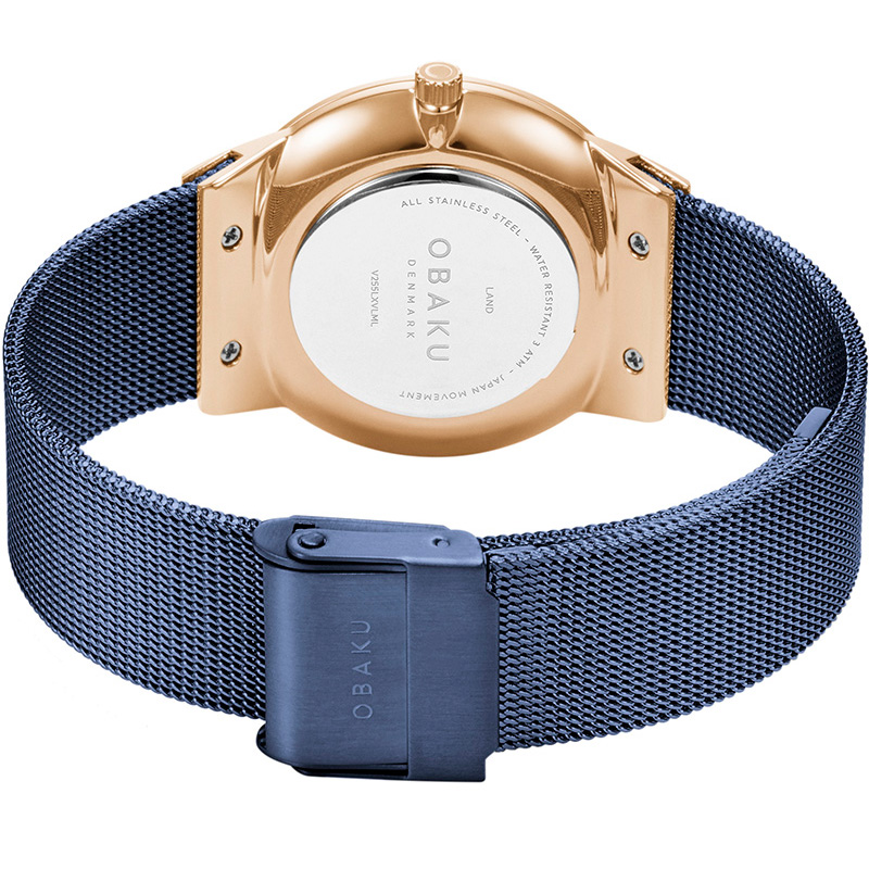 Наручные часы женские Obaku V255LXVLML синие