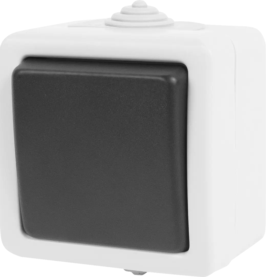 Переключатель накладной влагозащищенный LK Studio Aqua 1 клавиша IP54 ...