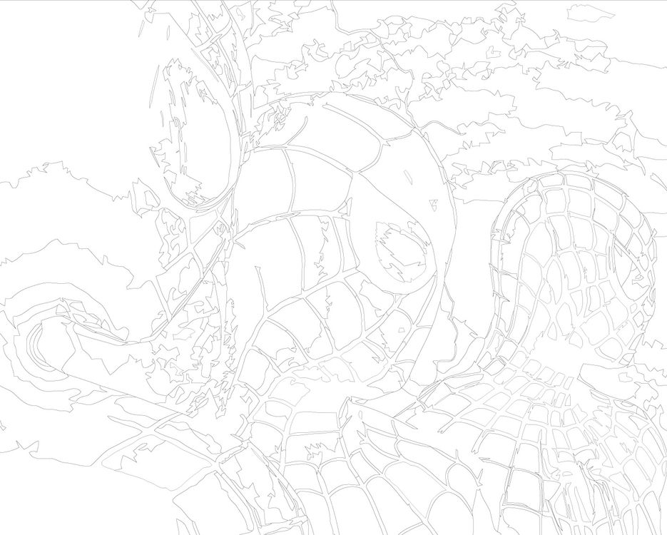Картина по номерам «Человек-паук: Нет пути домой - К бою готовы», 40x50 см