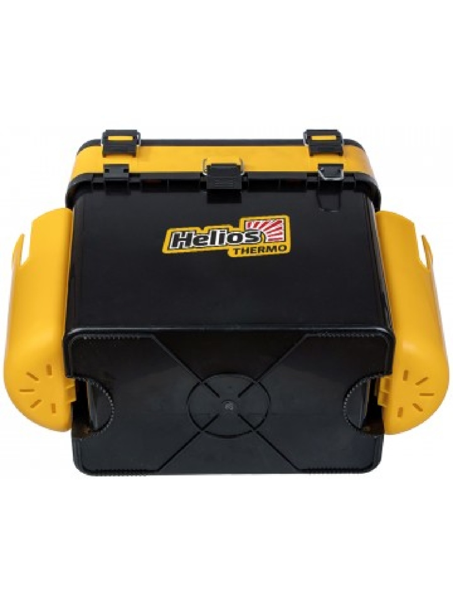 Рыболовный ящик Helios FishBox Thermo черный/желтый 50х25,5х38,5 см